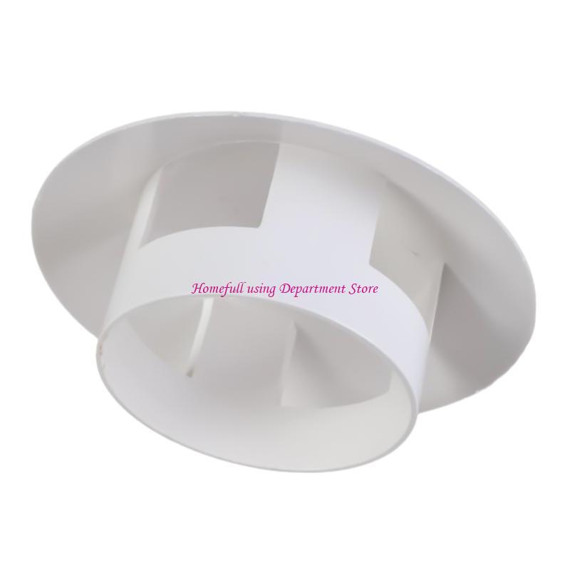 

Rigid PVC Chimney Hood Caps for 110mm Roof and Pipe Ventilation and Weatherproofing China Mainland