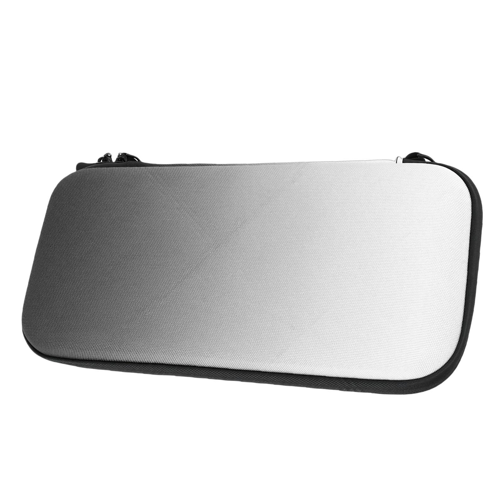 Portable Travel Case Fit for   2 Handheld Game Console Stylish Water Proof Shock Proof Hard Case with 10 Game Slots