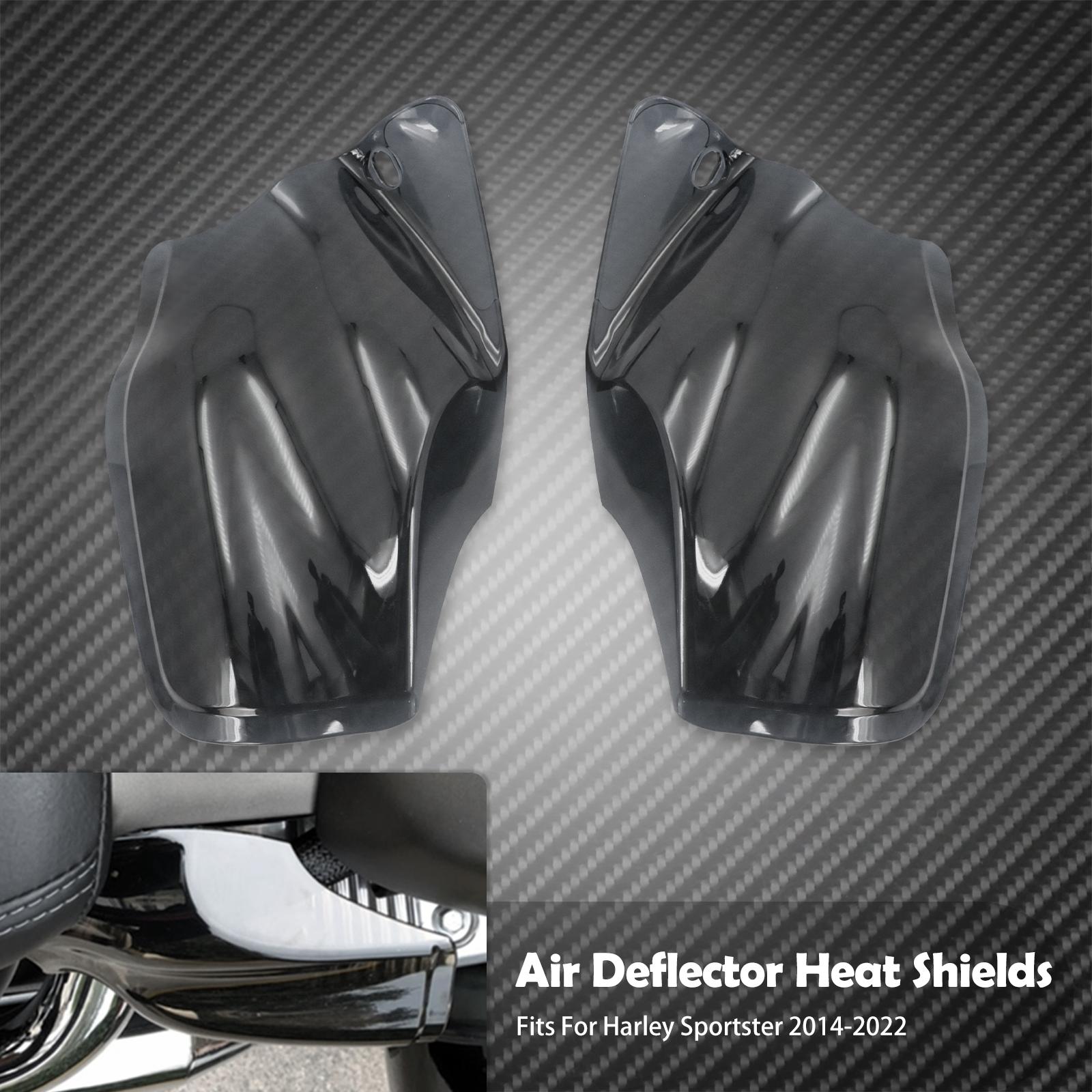 

Мотоциклетные АБС-пластик, седло, щитки, воздушный теплоотражатель, крышка для Harley Sportster 883 1200 Forty Eight XL 1200 Grey Air Deflector