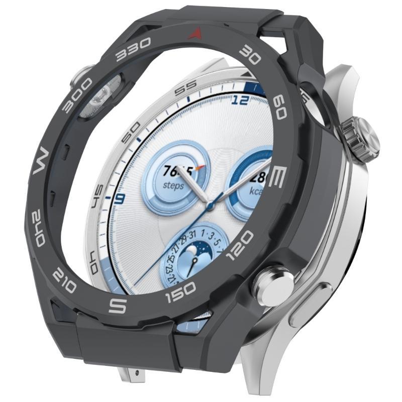 Watch Protector Cover Case for Watch GT5 46MM Protector Bumper Frame Cover Shell Smartwatch Scratchproof Housing