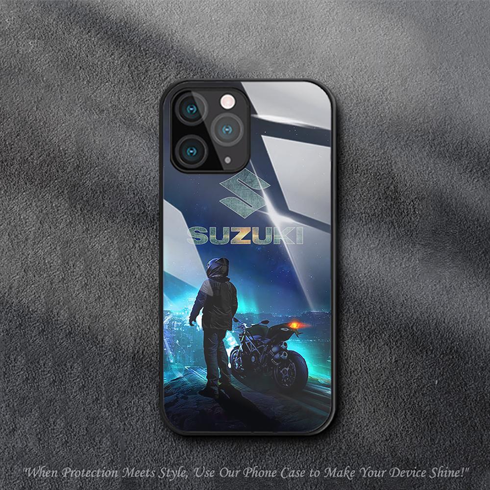 SUZUKIS Car GSR Case For iPhone Samsung Galaxy Redmi Note S 17 16 15 14 13 20 24 25 54 Pro Max Ultra Fe Air Tempered Glass Cover