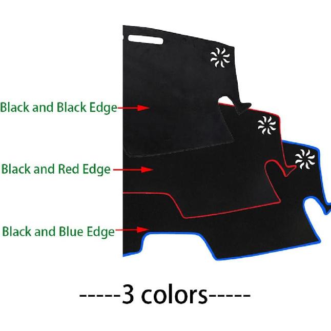 

Fit for Subaru WRX 2015-2021 LHD, car Dashboard Cover, Anti-Collision Durable car Dashboard Cover, Dash Cover mat, car Parts Lhd (Black Side)