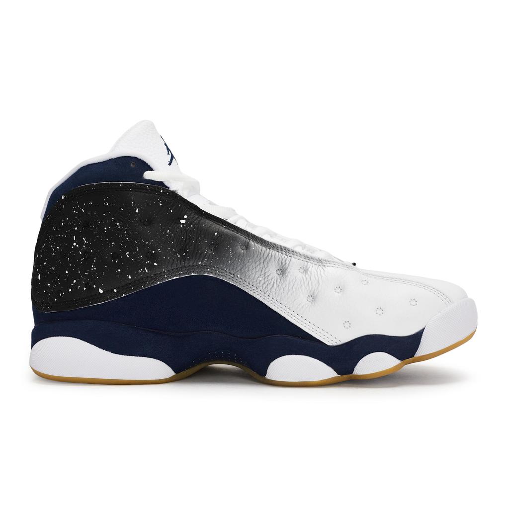 Jordan Air Jordan 13 811 Manufacturing, Daybreak Starry, Special Shoe Box Abrasion Resistant Slip Resistant Mid Top 414571-140(Team80-S-BOX)