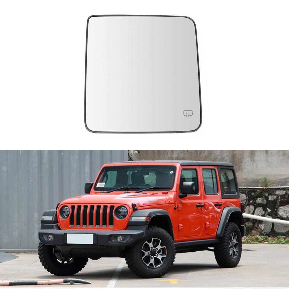 

Зеркало с подогревом с задней пластиной левой стороны водителя для Jeep Wrangler 2018-21
