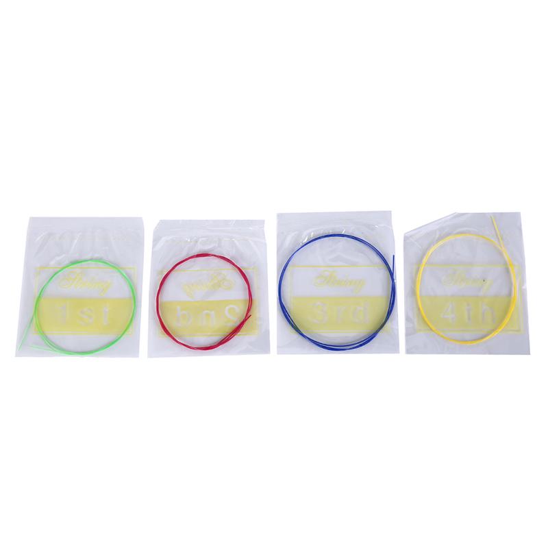 4Pcs U104 Ukulele Strings Nylon Ukulele Replacement Strings Nylon Strings