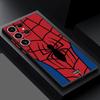 Custodia Marvel Spider-Man per Samsung Galaxy S25 S23 Ultra S24 FE S22 Plus S20 S21 S10 Note 20 10 Cover Posteriore in TPU Opaca