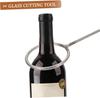 DIY Glass Vase Making Tool,Metal Wine Bottle Cutter Ring Flower Pots Bottle Cutting Machine Eco-friendly Crafts Maker