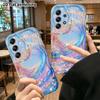 Phone Case: 2D Flat Samsung Galaxy A34 A35 M05 M06 S20 S22 S21 FE Plus 5G Protective Case, Heart Waves, Christmas and Halloween Gift