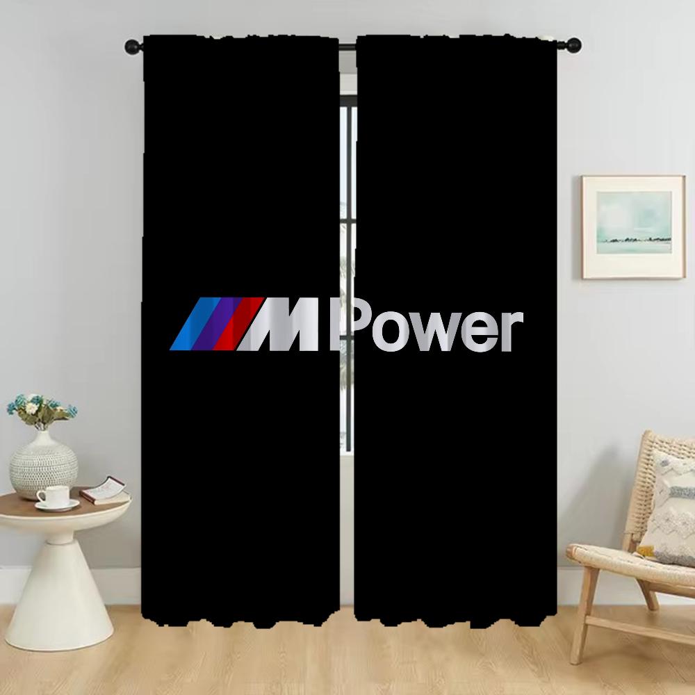 

B-BMWS Partition Elegant Room Curtains for Living Room Home Interior Curtains 2 Pieces Tulle for Bedroom Shades Blackout Curtain W50xH70cmx2pcs-CL