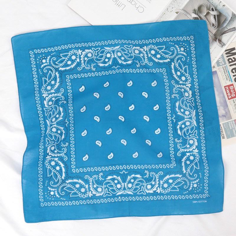 Headbands Fashion Bohemian Cotton Print Bandana Hair Bands Hip Hop Man Women Outdoor Unisex Wrist Wraps Face Mask Handkerchief