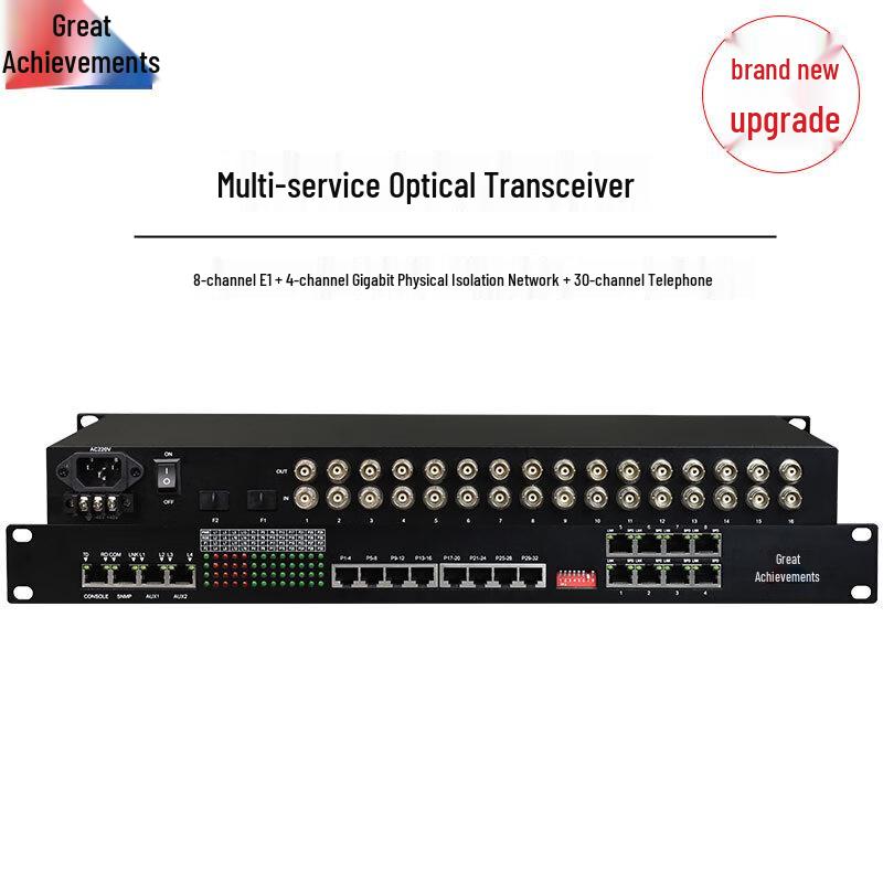 Hongji Multi-service Fiber Optic Transceiver
