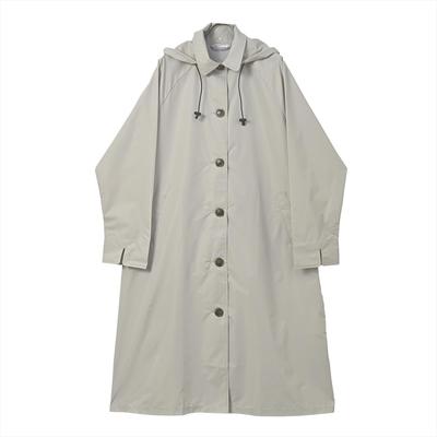 Nifty Colors Peach Drop Sten-Collar Raincoat 6049SD
