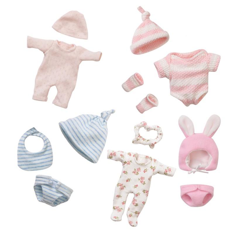 7 Inch Realistic Sleeping Baby Doll Soft Silicone Reborn Toy Infants 0-3 Years Soothing Cuddle Closed Eyes