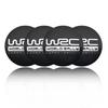 4pcs 56mm 60mm Universal WRC Emblem Car Wheel Center Cover Hub Cap Sticker For FORD 120a TOYOTA Volkswagen KIAa120