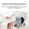 A Seat and Back Cushion Memory Foam Core for Soft Support Long-term Sitting Hip and Waist Cushion Breathable Cushion