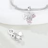 Heart Charm Beads for DIY Bracelet Valentine's Day Mother's Day Jewelry Making