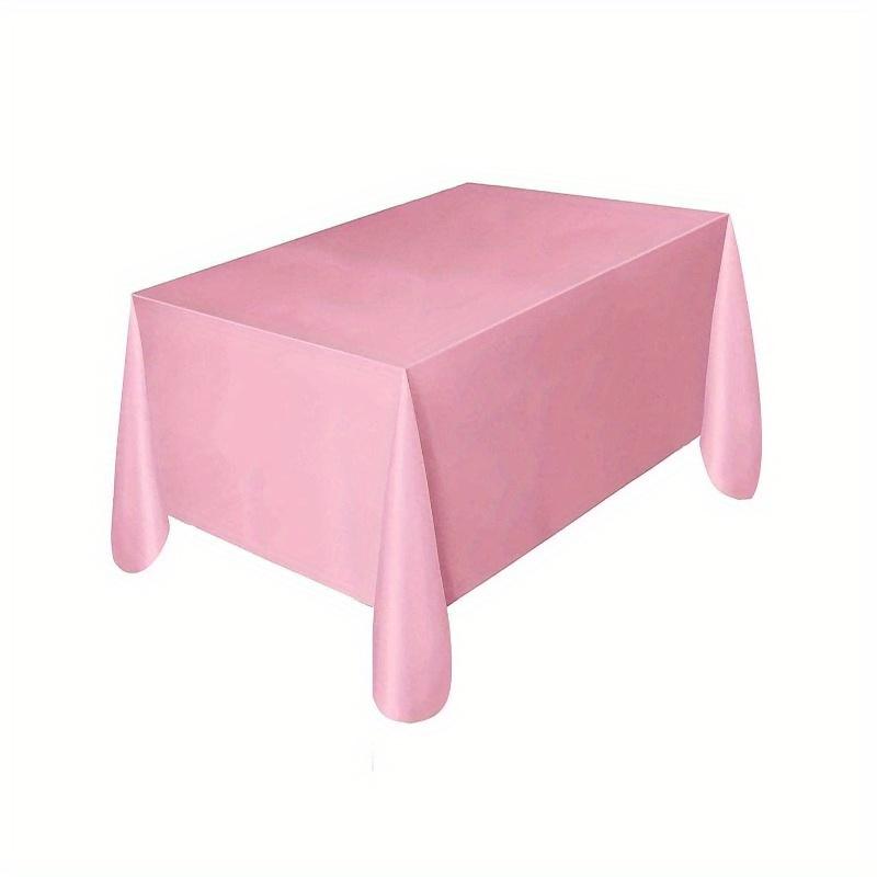 137x183cm Solid Color Disposable Tablecloth for Birthday Party Wedding Christmas Decoration, Rectangle Table Cover, Christmas