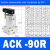 Clamping Rotary Cylinder SRC25/32/40/50/63R-L Small ACK Pneumatic Angle 90 180 Degree Downward Pressure