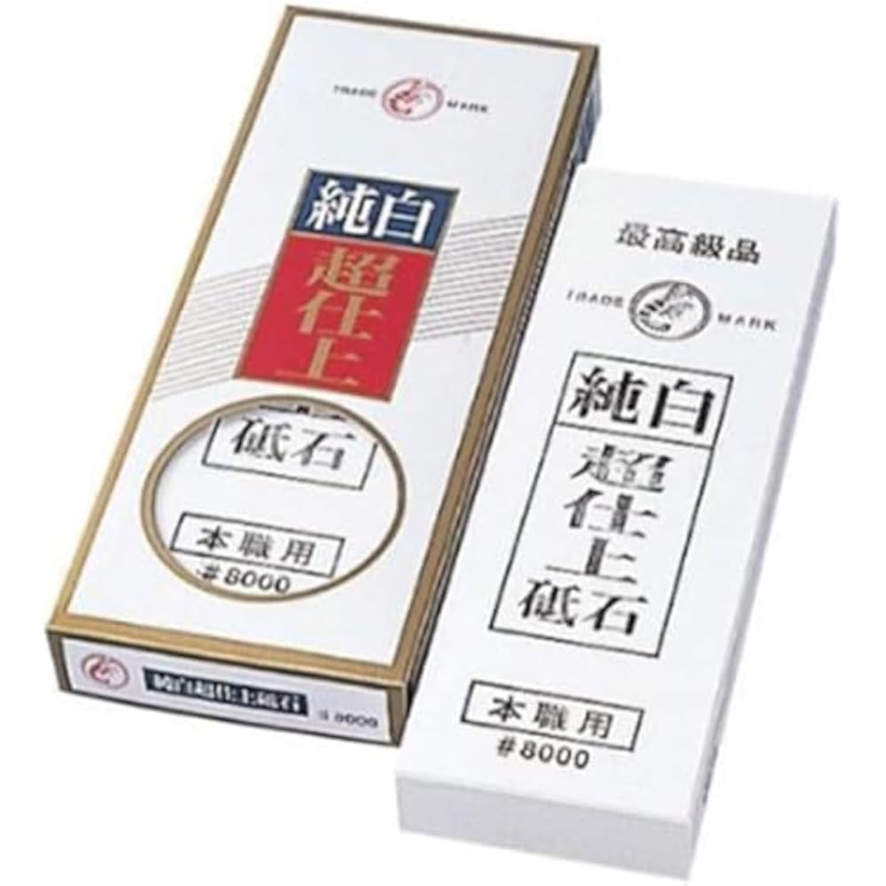 Naniwa Polishing Industry (NANIWA) Pure White Super Finish Whetstone Shrimp Stamp #8000 IF-0001 F...