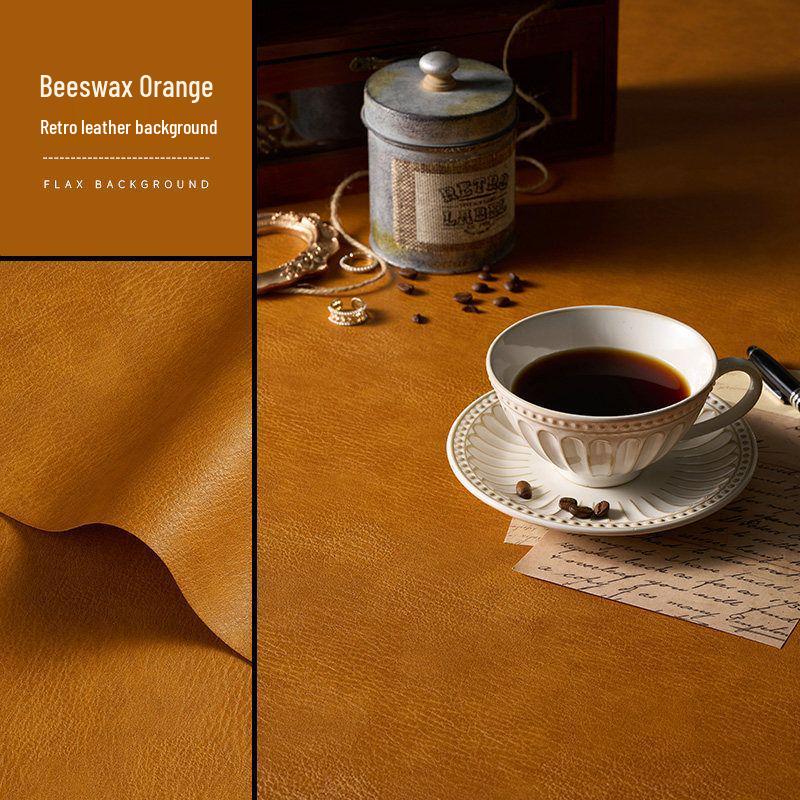 Waterproof Thickened Matte Leather Photography Background for Live Streaming & Still Life