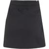 Puma Solid Color Lace-Up Breathable Running Fitness Training Casual Skirt Women Skirts Black 677126-01