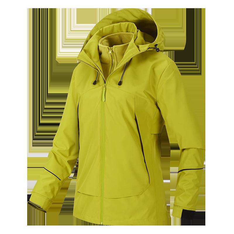 Hard Shell Waterproof Breathable Mountaineering Suit for Couples - Women's and Men's Outdoor Travel Sports Outfit