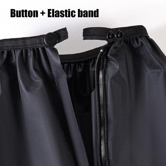 Elastic Band Shoe Covers Reusable Non Slip Waterproof Shoe Covers Over The Knee Rain Shoe Covers for Men Women Sneakers