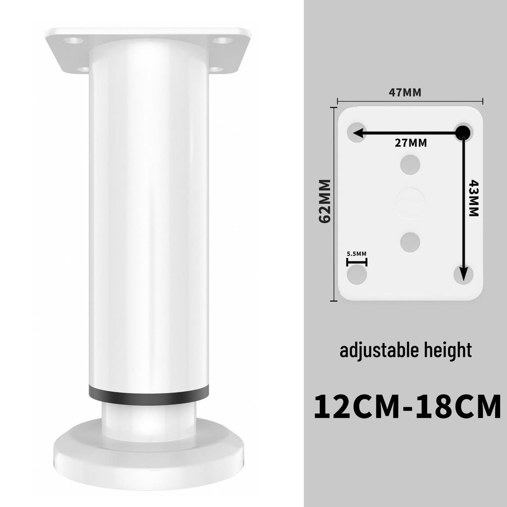 Adjustable Furniture Leg Brackets: Table, Sofa, TV Cabinet, Bed Support Feet & Heightening Pads
