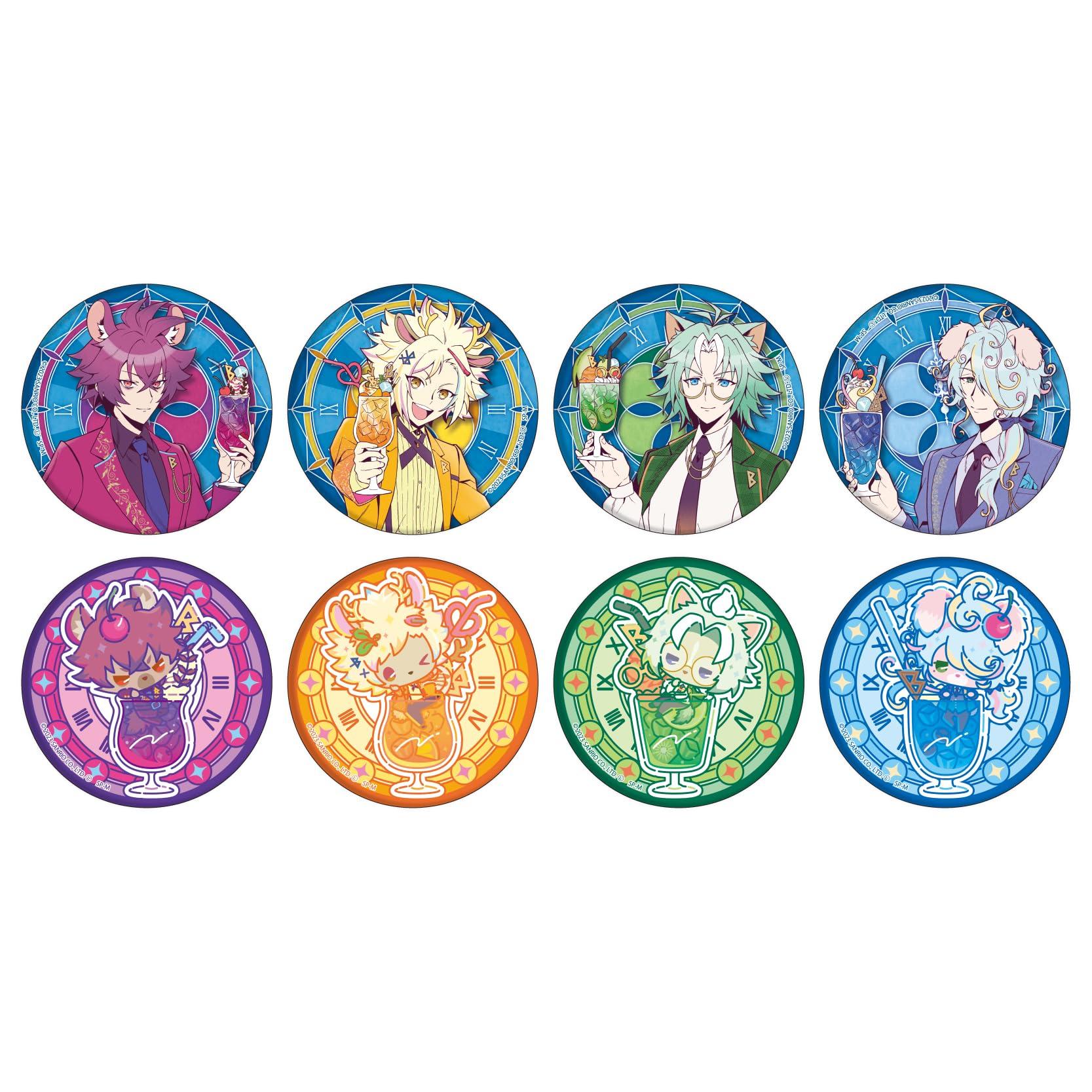 

SHOW BY ROCK 40 Drink ver. [Official illustration] Box of 8 can badges