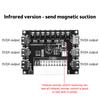 24 Pins ATX Power Supply Breakout Board and Acrylic Case Kit Module Adapter Power Connector Support 12V -12V 5V 5VSB 3.3V