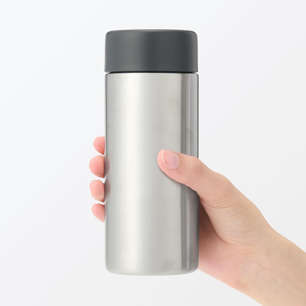 MUJI Vacuum Insulated Insulated Flat Product 76049159 Bottle, Type, 350mL, Code