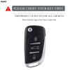 Tpu Car Folding Key Case Cover Shell Fob For Citroen C1 C2 C3 C4 C5 Xsara Pica For Peugeot 306 407 807 For Ds Ds3 Ds4 Ds5 Ds6