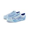 Vans LX Old Skool 36 Rok Hada Pohodlné Skate boty s nízkým svrškem Unisex tenisky Bílá Modrá VN000D57CDA