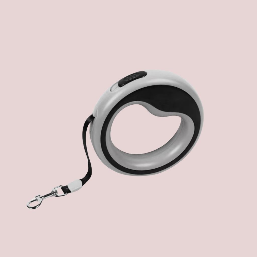 Cute Circular Macron Colored Pet Leash, Explosion-proof Punch, Automatic Retractable Dog Walking Leash, Outdoor Dog Leash