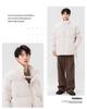 2026 Winter Stand-Up Collar Cotton-Padded Jacket: Trendy Men's Outdoor Loose Warm Coat