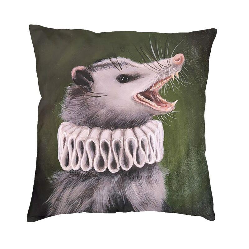 The Hungry Opossum Cushion Cover Two Side Printing Animal Pet Throw Pillow Case For Living Room Cool Pillowcase Home Decor