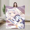 Anime N-Nekopara Stuff Blanket Ultra-Soft Coral Fleece Plush  Throw Blankets Relax Rug Piece