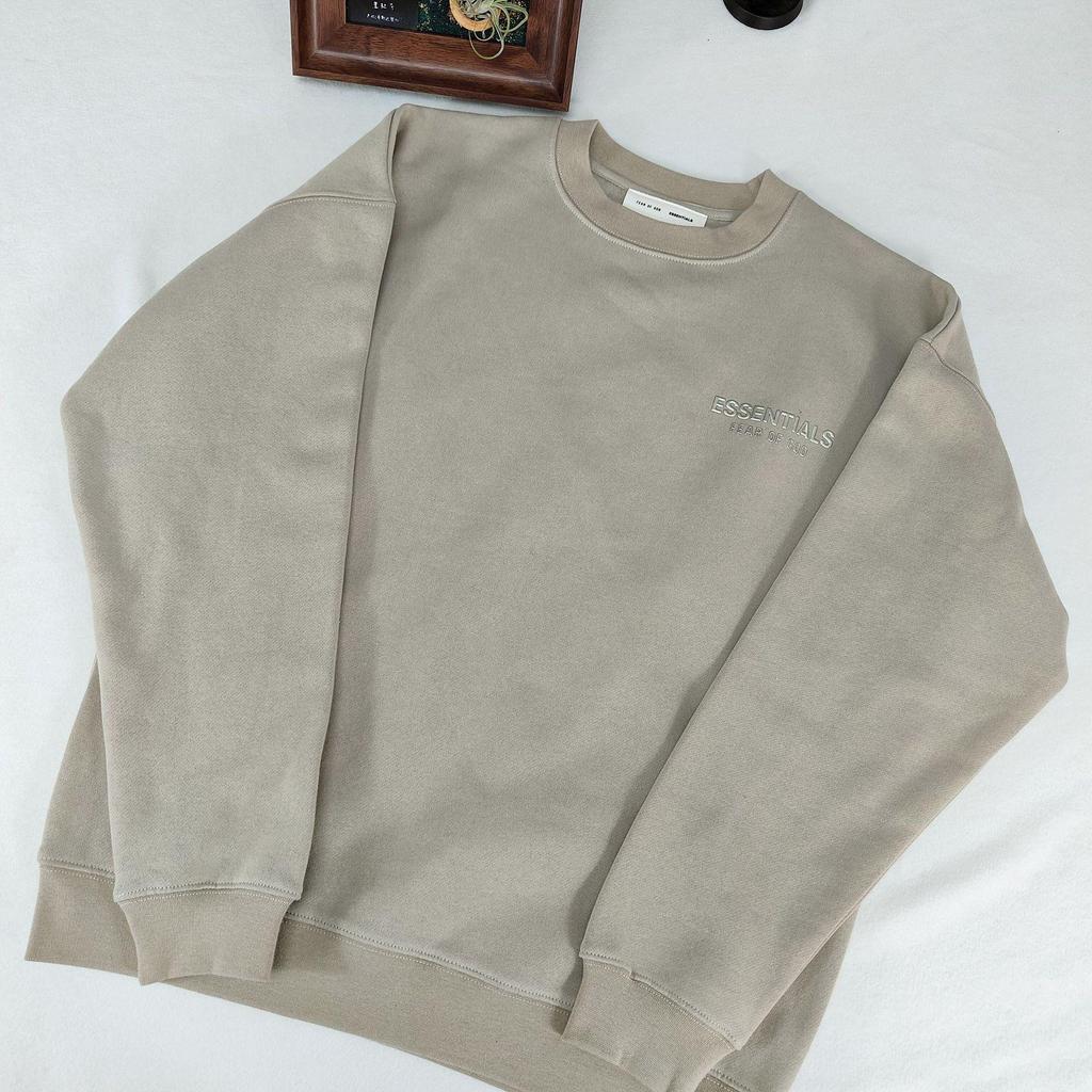 FOG Men's Round Neck Sweatshirt: 25 Styles, Double-Stitched, New Logo, Youthful, Loose Casual Pullover