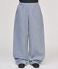 SIGNATURE Wide Polar Fleece Training Pants [Gray]