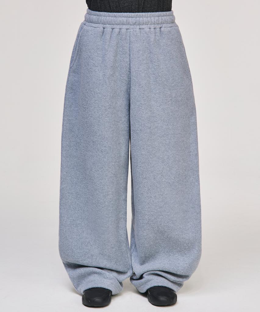 SIGNATURE Wide Polar Fleece Training Pants [Gray]
