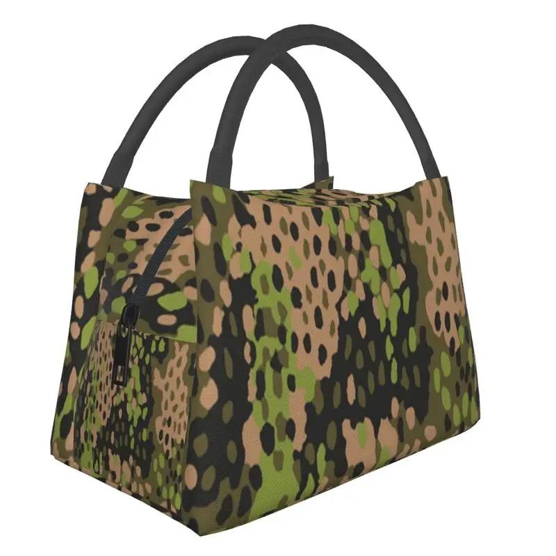 Camo Thermal Insulated Lunch Bag Women Arm Military Camouflage Portable Lunch Container Multifunction Meal Food Box