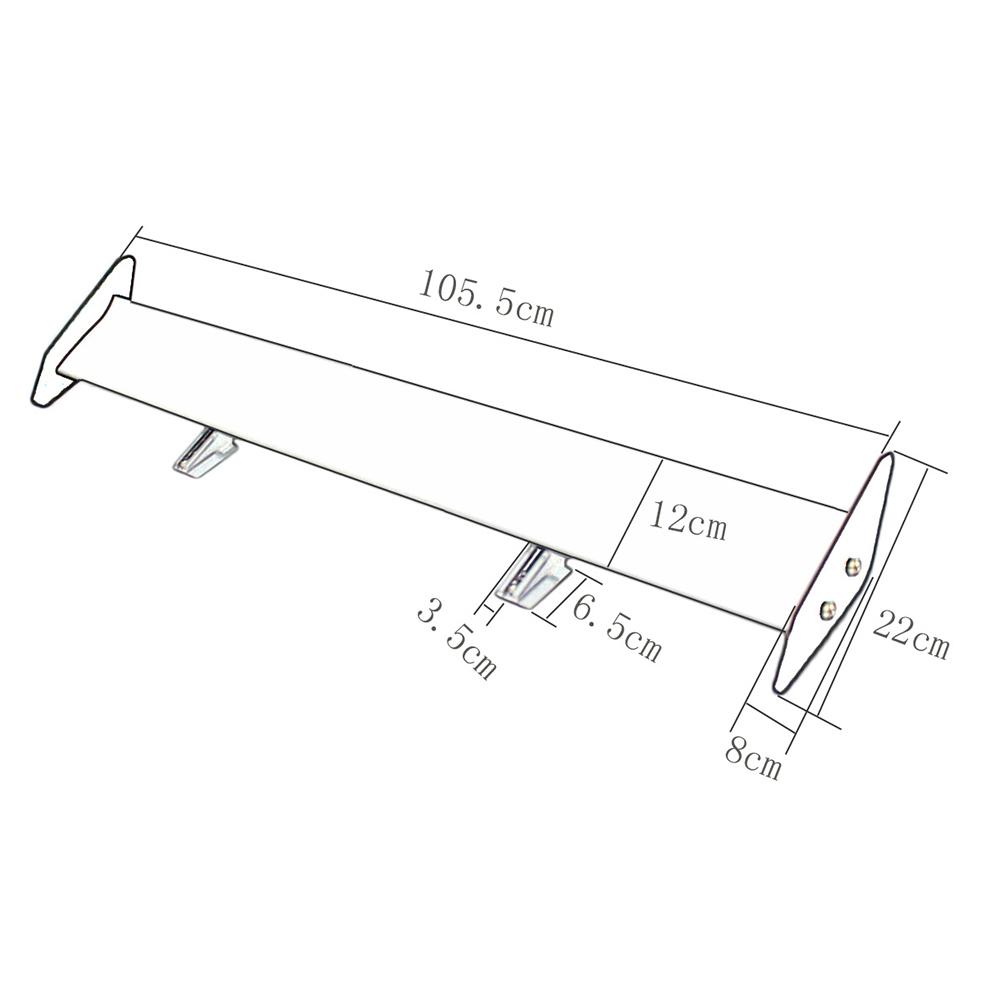 2020 Car Racing Spoiler Universal for Hatchback Auto 105cm GT Aluminum Rear Trunk Wing Spoilers fit for Suzuki Jimny Hatch-back