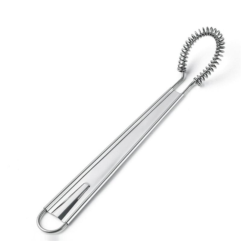 Stainless Steel Magic Hand Held Spring Whisk Mini Kitchen Eggs Sauces Mixer