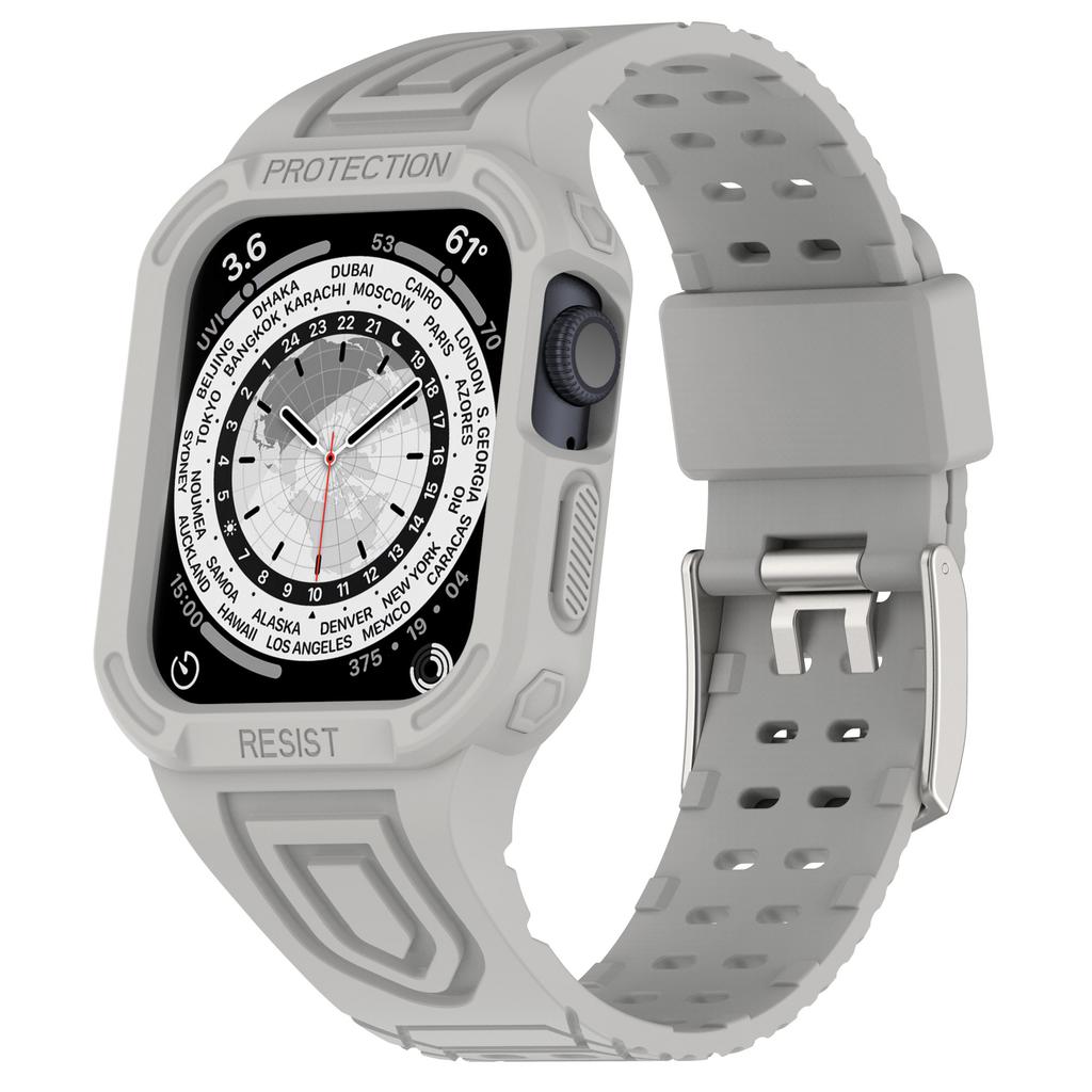 Měkké silikonové pouzdro Heroland + řemínek pro Apple Watch řemínek 38MM 40MM 41MM 42MM 44MM 45MM 49MM náramek iWatch Series 1-8 Ultra Bands