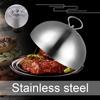 Dome Burger Cover Melting Cheese Covers Griddle Cloche Food Plate Press Features Basting Helper Steel Stainless Protection Domes