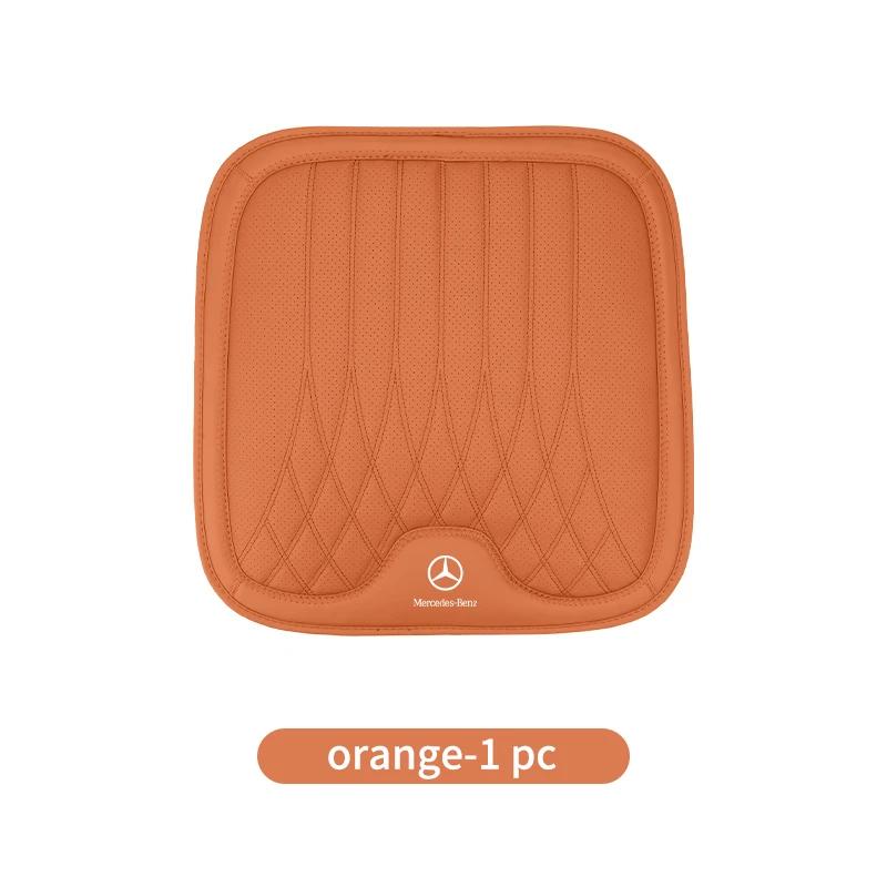 GLC GLB Autositzbezug Leder Polsterpolster Anti-Rutsch Logo Zubehör Für Mercedes Benz W211 W124 W176 W177 C180 C200 C260 C300