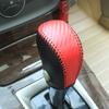 Car Gear Shift Knob Cover For Nissan Sentra Tiida Livna Lannia Teana Altima Bluebird Lhd Leather Gearbox Shift Knob