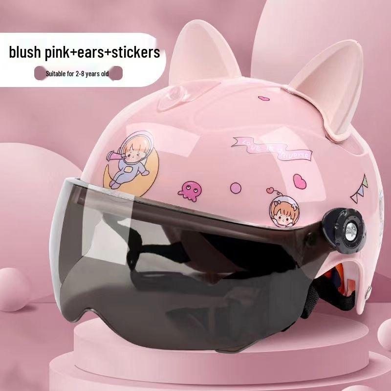 Children's Electric Scooter Helmet - Summer Sun Protection, All-Season Safety for Toddlers.