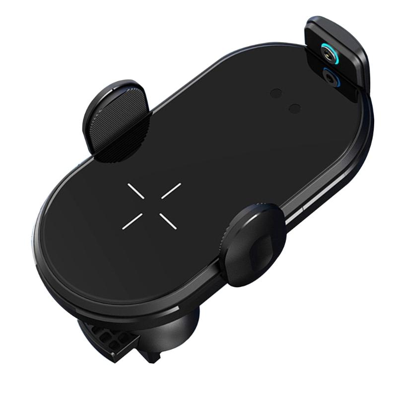 15W Magnetic Charging Holder for 15 14 13 12 Glass Panel Stand Auto Clamping Car Air Vent Phone Wireless Charging Stand