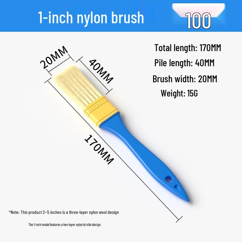 Tongyuan Shi Multi-Purpose Nylon Bristle Brushes